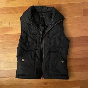 Black Puffer Vest